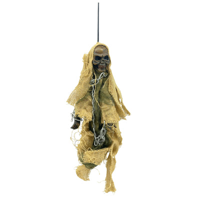 Decoración Colgante Esqueletos Fantasma Brujita LED Halloween QG1899-2