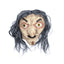 Máscara Bruja Látex Realista Terror Halloween AT287-B