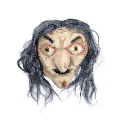 Máscara Bruja Látex Realista Terror Halloween AT287-B