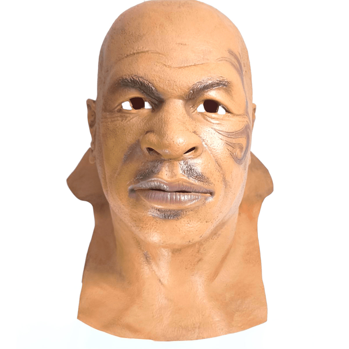 Máscara Mike Tyson de Látex Realista Halloween Boxeador MA-128