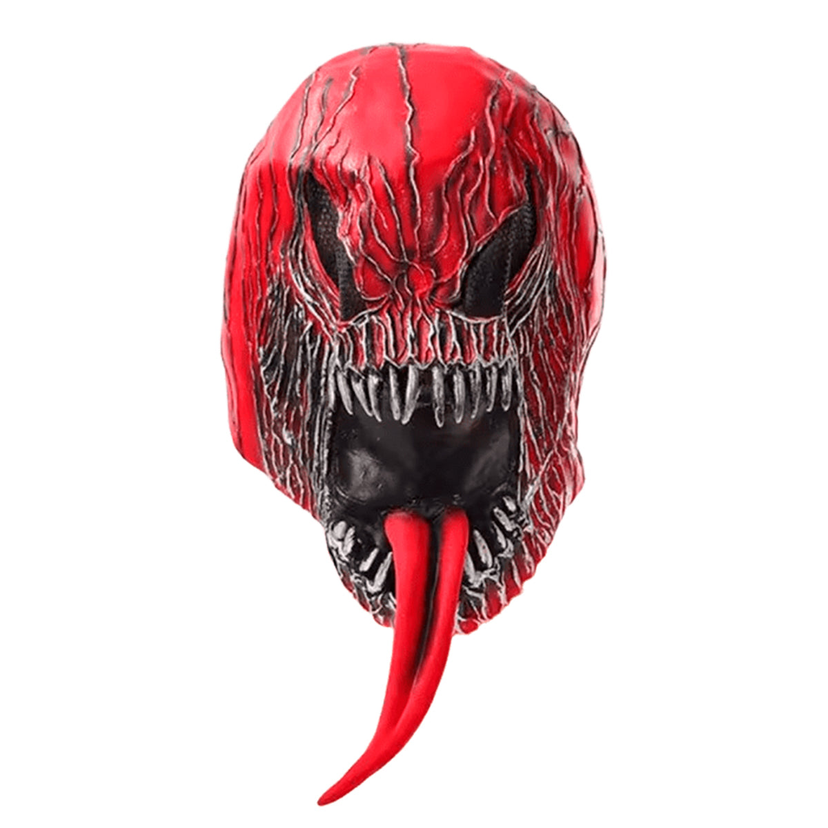 Máscara de Carnage Marvel Látex Venom Rojo Realista Halloween MA-88
