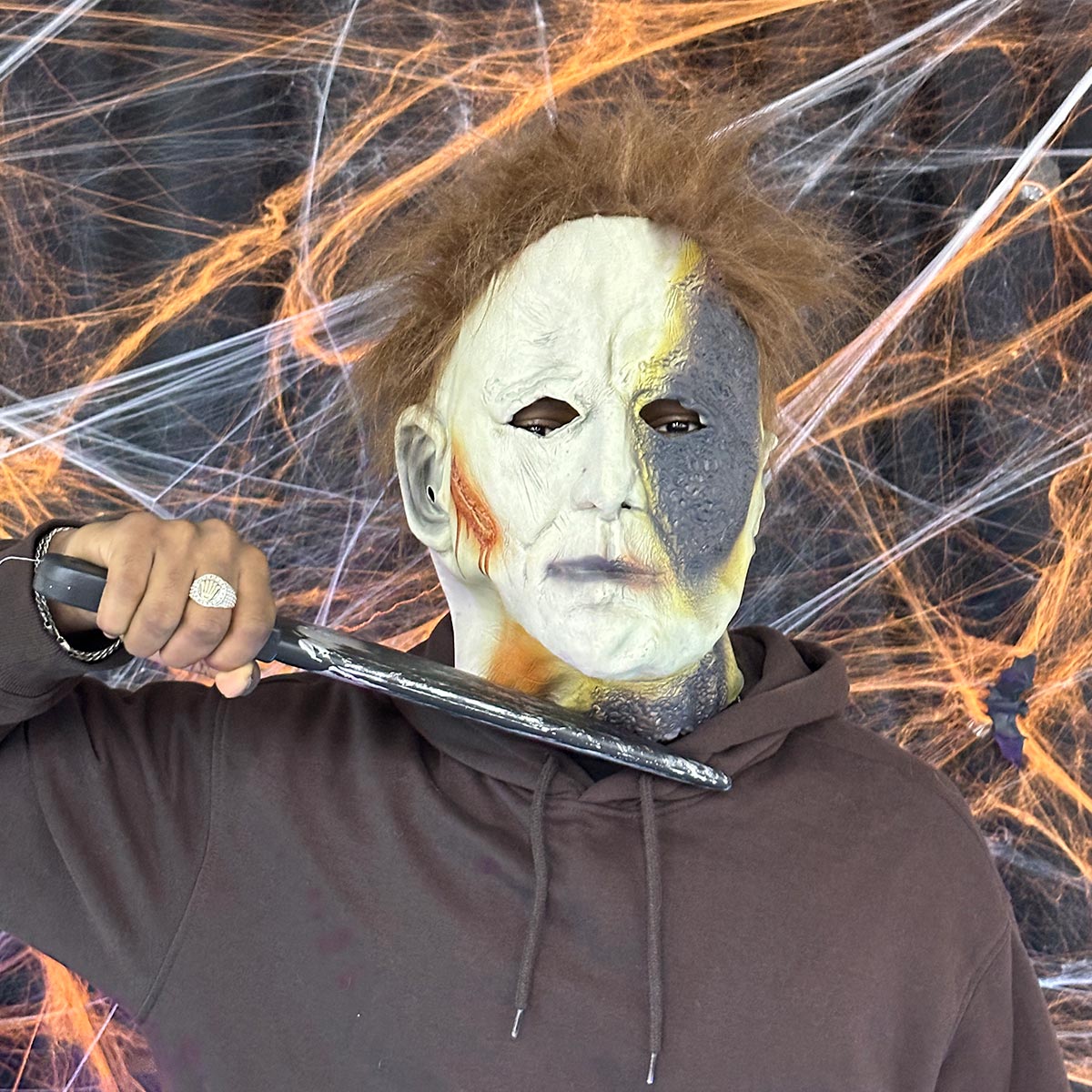 Máscara Michael Myers Asesino Macabro Látex Halloween Disfraz OF-1591