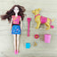 Muñeca Tipo Barbie Con Mascota Perro Accesorios Niñas Juguete HB009