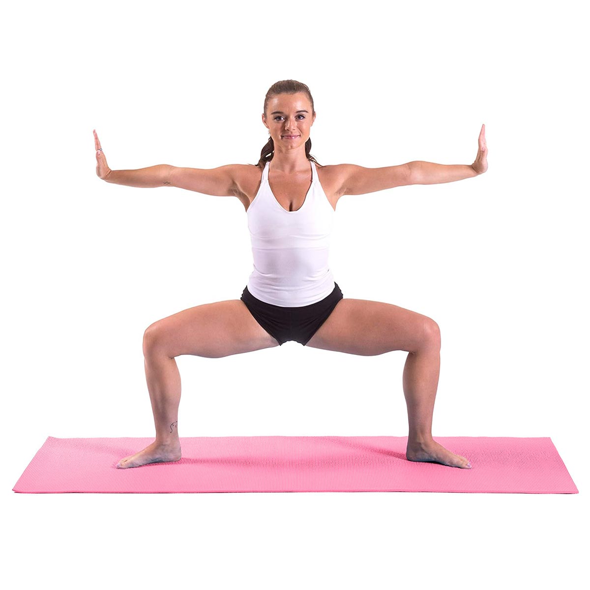 Mat Yoga Tapete Ejercicio Colchoneta Gimnasio Pilates 173 x 62 cm x 3 mm