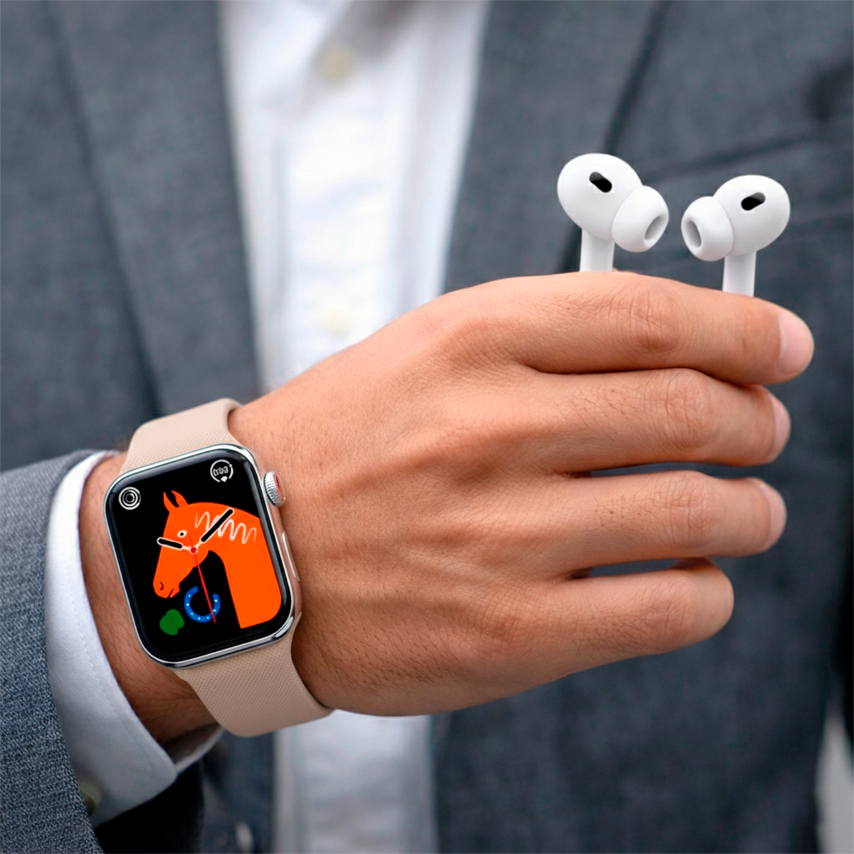 Reloj Smartwatch Deportivo con Audífonos + Manillas Intercambiables S1000