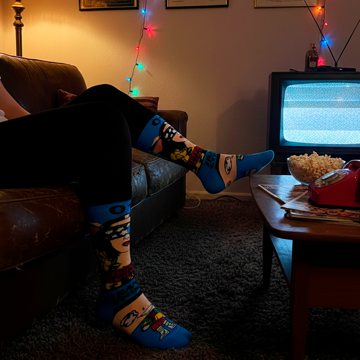 Medias Stranger Things Unisex Estilo Retro Series MSTRT01