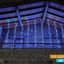 Cortina Luz LED Ramal 3.70 x 1.90 M Extensión 800 LED Navidad 2050