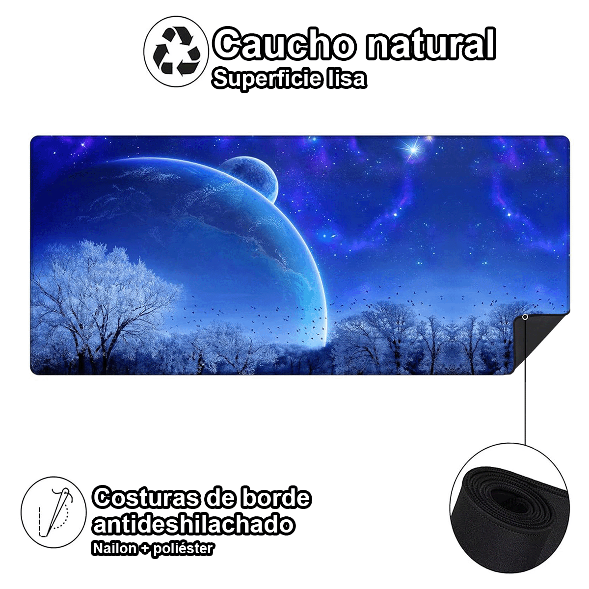 Mouse Pad Gamer Grande XXL Antideslizante Impermeable 6118