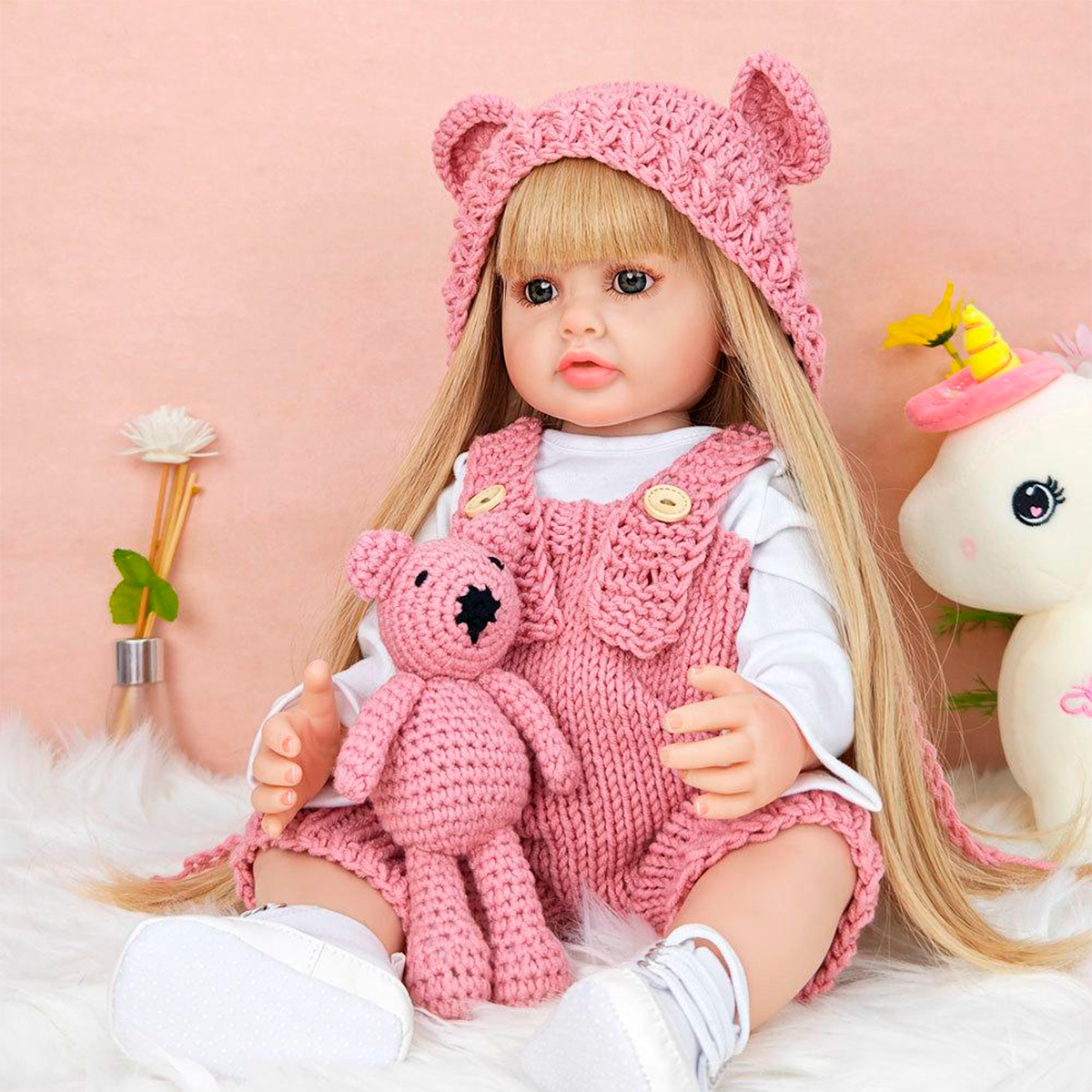 Muñeca Inteligente Bebé Realista Didáctica MG50498