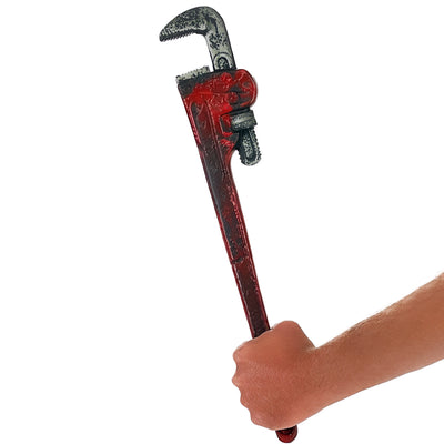 Llave Inglesa Sangrienta Accesorio De Disfraz Halloween Cosplay 5637F