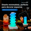 Lámpara Ambiental LED RGB Táctil Recargable Decorativa para Mesa y Habitación TL13