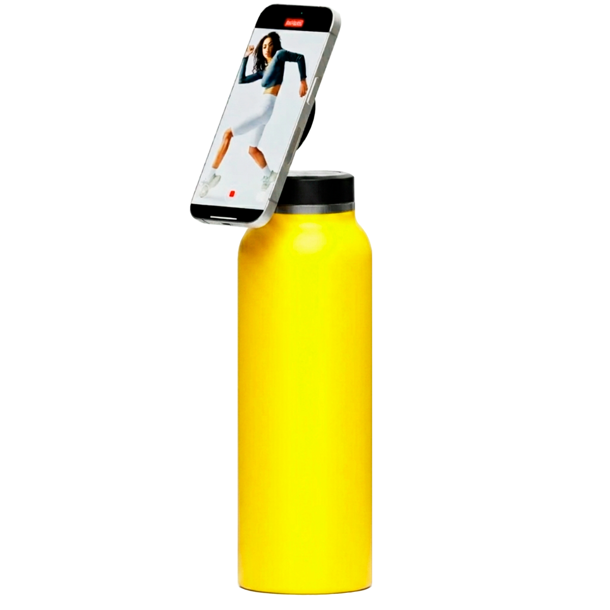 Termo con Soporte Magnético para Celular Botella Térmica 2 en 1  LA-69