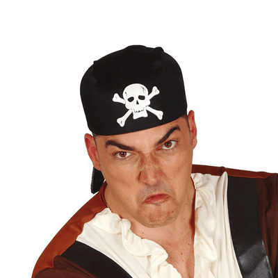 Sombrero Pirata Bandana Adulto Disfraz Halloween Fiesta KL102751