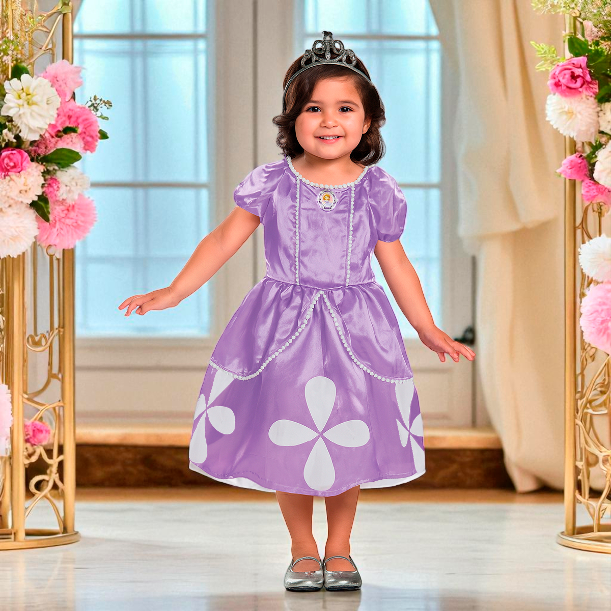 Disfraz De Princesa Sofia Para Niñas Halloween WZ-3