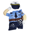 Disfraz Para Mascotas De Policía Halloween Perro Y Gatos PR390