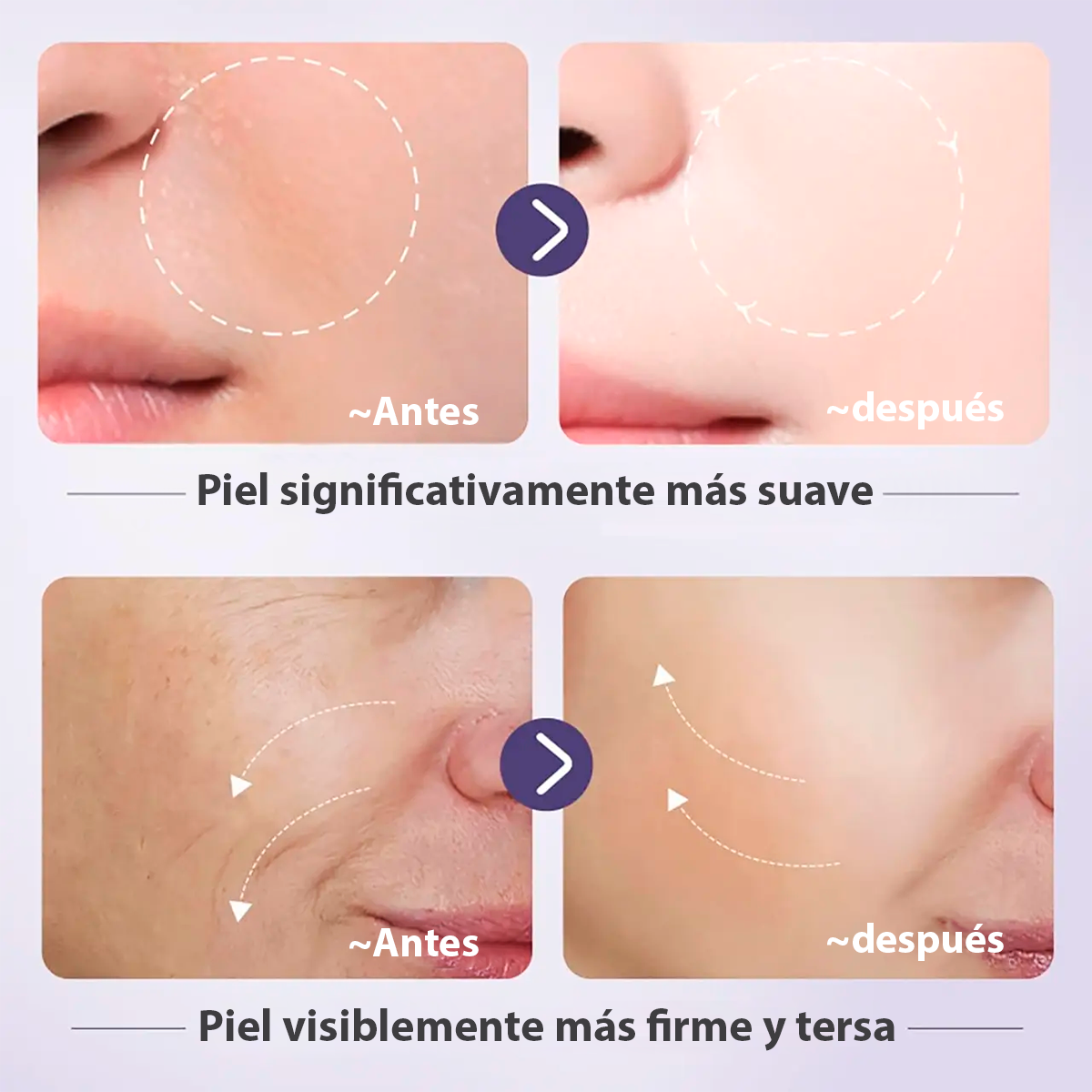 Kit Facial Retinol BIOAQUA 6 Piezas Antiarrugas con Ácido Hialurónico y Niacinamida BQY18816