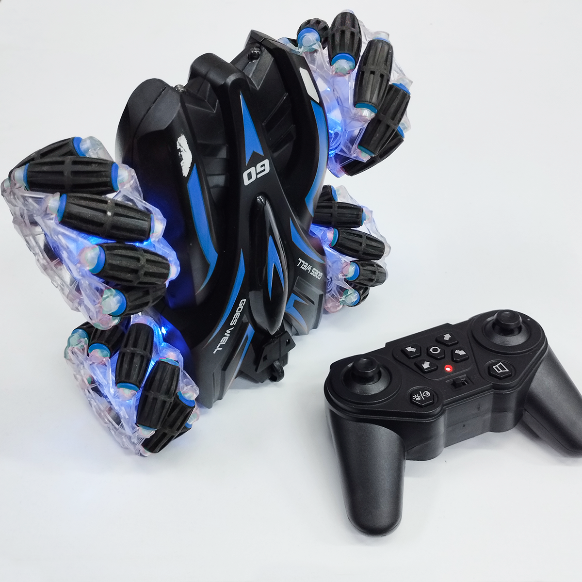 Carro Todo Terreno 360° Sonidos y Luces Control Remoto Acrobático S663