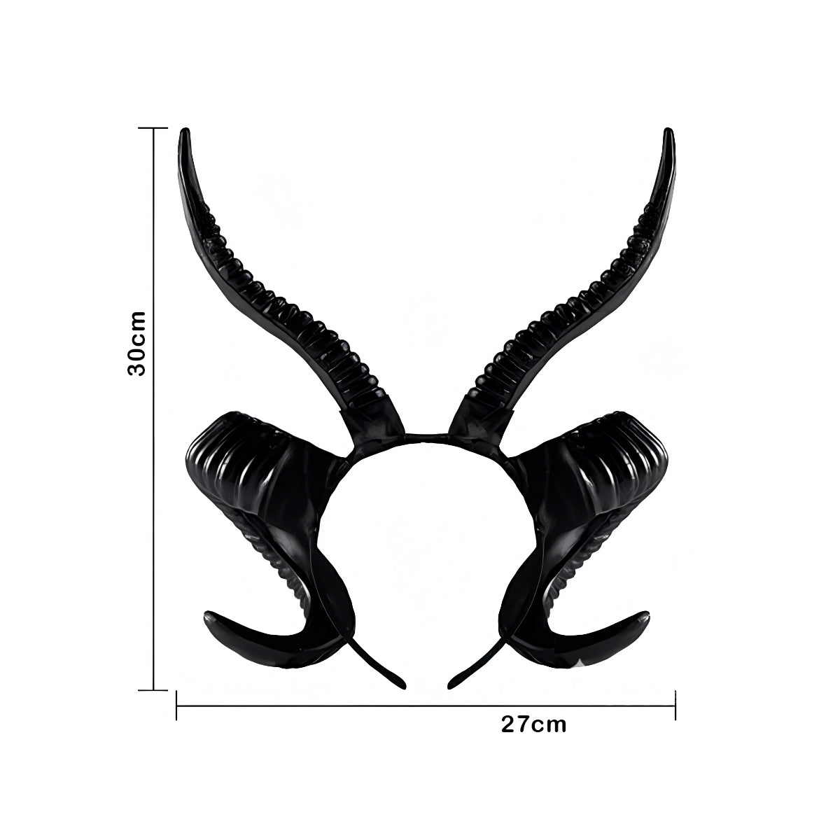 Diadema De Cuernos Para Halloween Accesorio Cosplay Gótico OF-1124