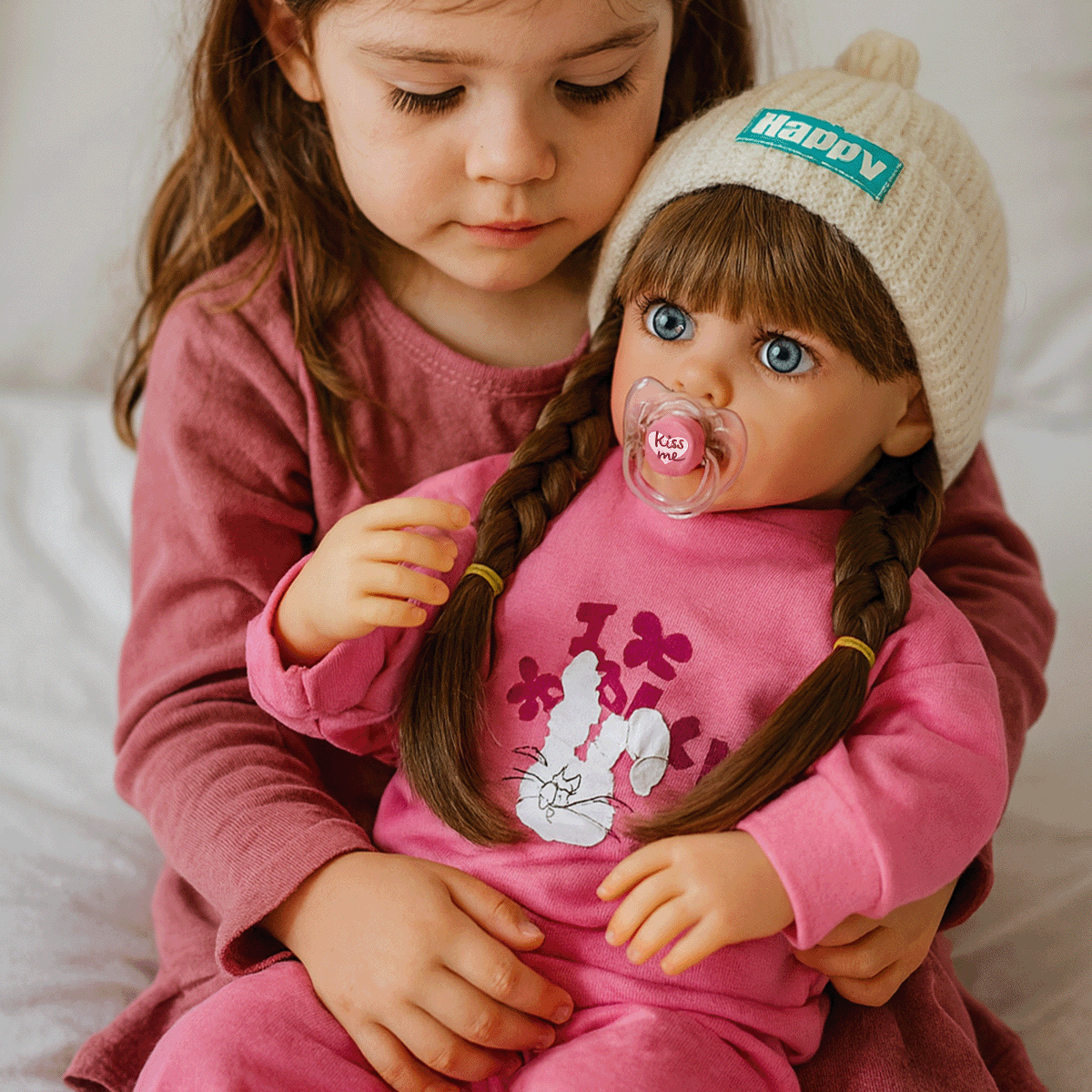 Muñeca Inteligente Bebé Realista Didáctica Sonidos MX5-4-487