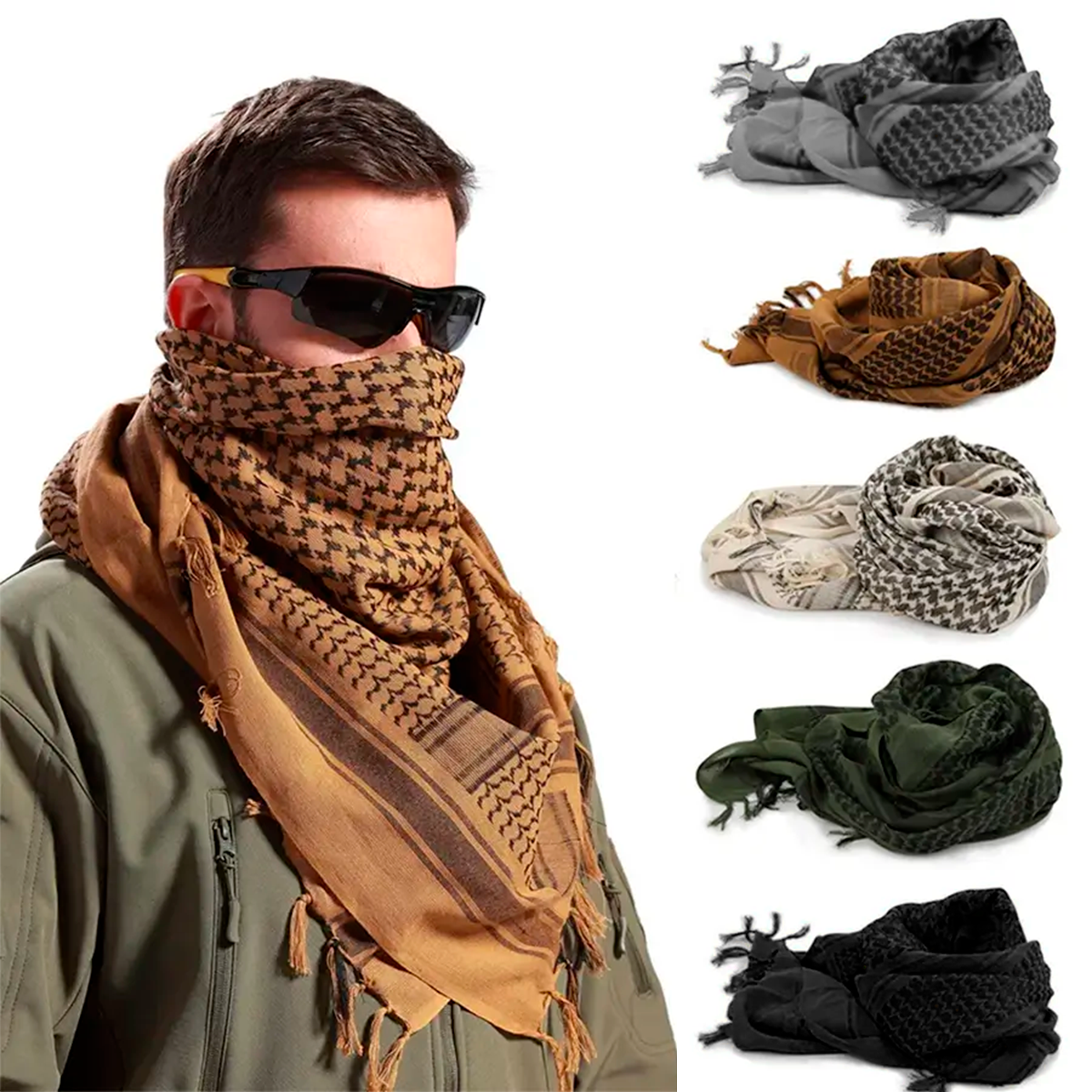 Hata Bufanda Árabe Jata Shemag Unisex RF 222