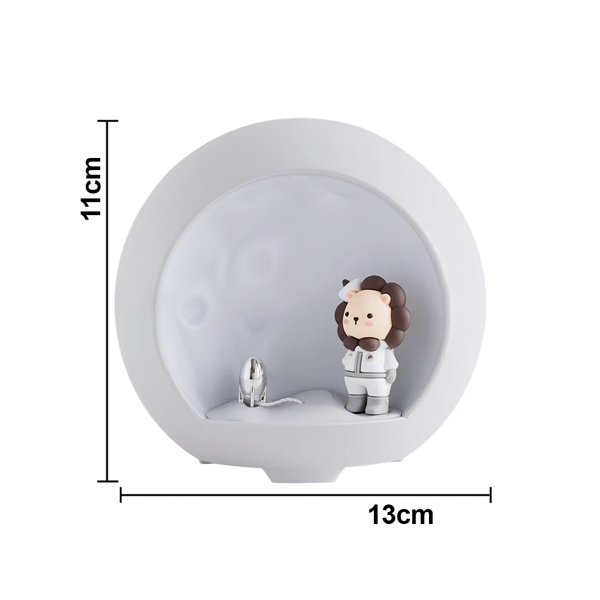 Humidificador Difusor de Aromas Luna Astronauta con Luz Nocturna J28