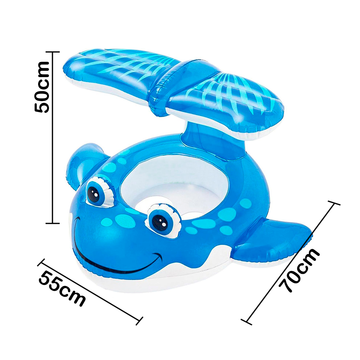Flotador Ballena Inflable Salvavidas Infantil Piscina Pool MYT-90