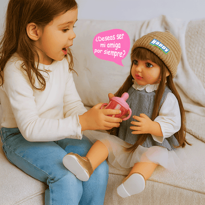 Muñeca Inteligente Bebé Realista Didáctica Sonidos MX5-4-487