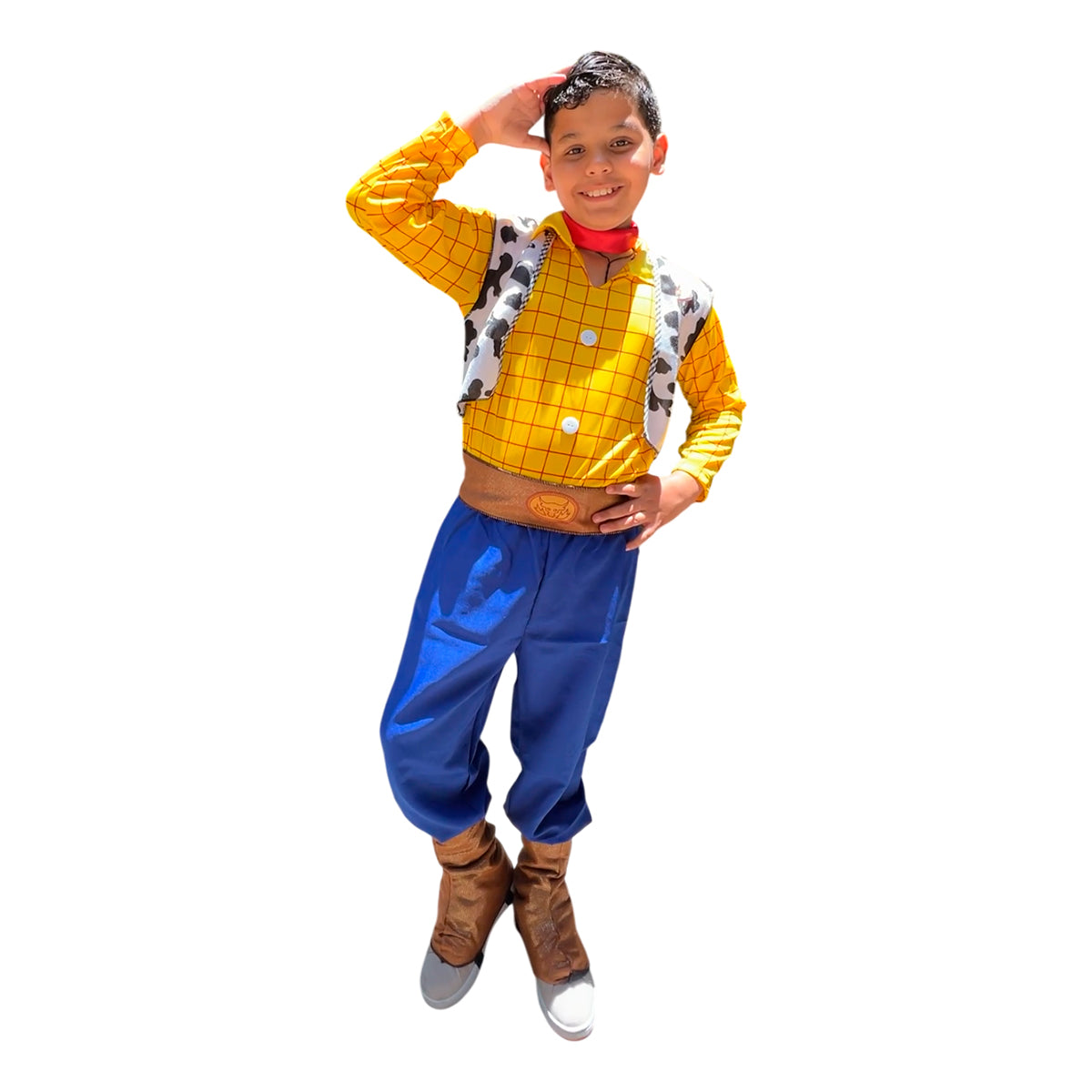 Disfraz De Vaquero Woody Para Niño Y Adulto Carnaval Halloween DSWOD
