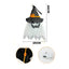 Fantasma Iluminado Colgante con Sombrero de Bruja Decoración Halloween 936-4