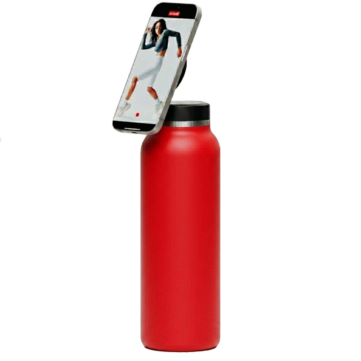 Termo con Soporte Magnético para Celular Botella Térmica 2 en 1  LA-69