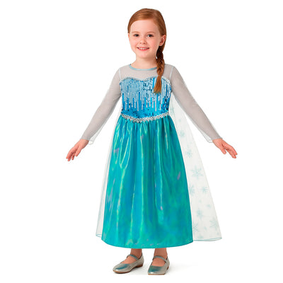 Disfraz De Princesa Elsa Frozen Para Niñas Halloween WZ-4