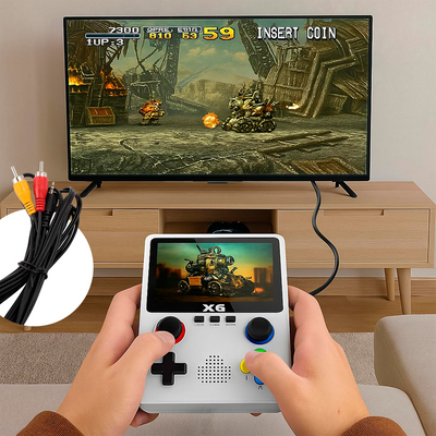Consola Portátil Retro +6.000 Juegos Clásicos Conexión TV X6