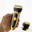 Afeitadora Eléctrica 3 en 1 Trimmer Recargable para Barba Nariz y Patillas GM6709