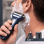 Rasuradora 3 en 1 Trimmer Afeitadora  Recargable para Barba Nariz y Patillas GM-6582