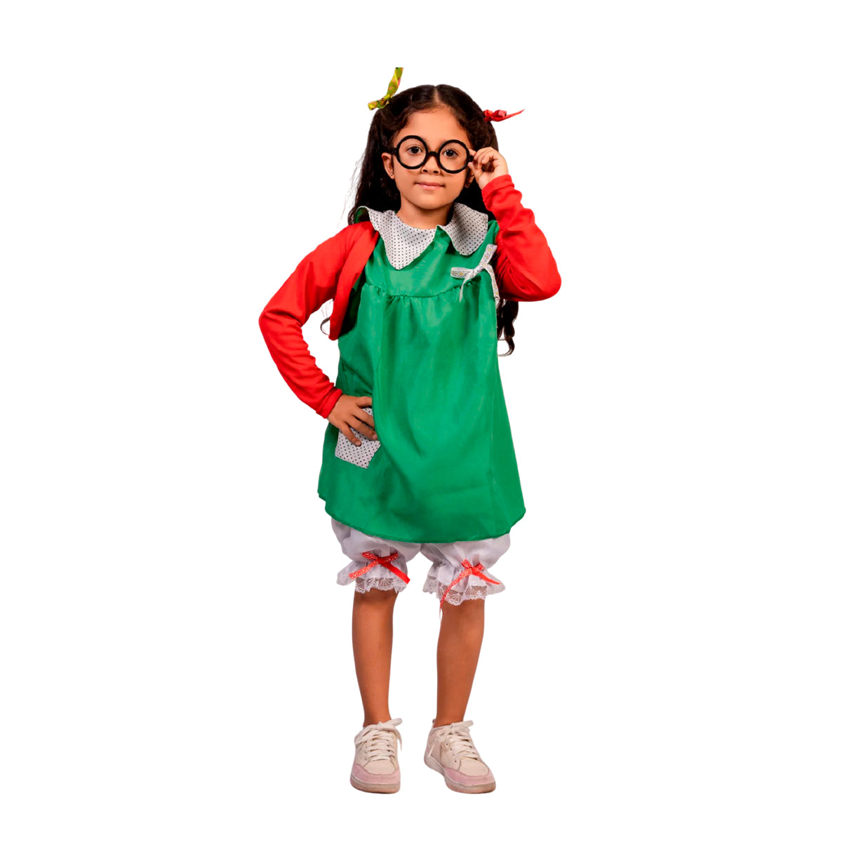 Disfraz De La Chilindrina Para Niña y Adulto Carnaval Halloween DSCHI02