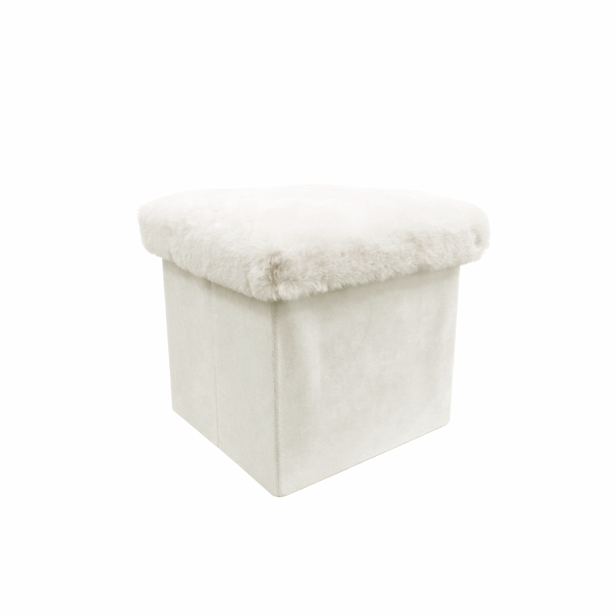 Baúl Plegable Puff Taburete Reposapiés Multiuso LN-241109