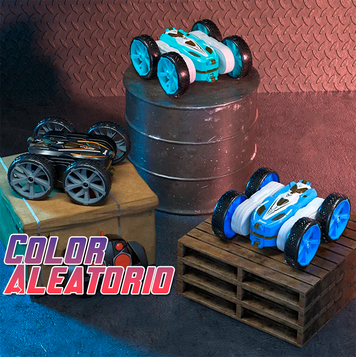 Carro Acrobático 360° Control Remoto Todo Terreno 9900-166B