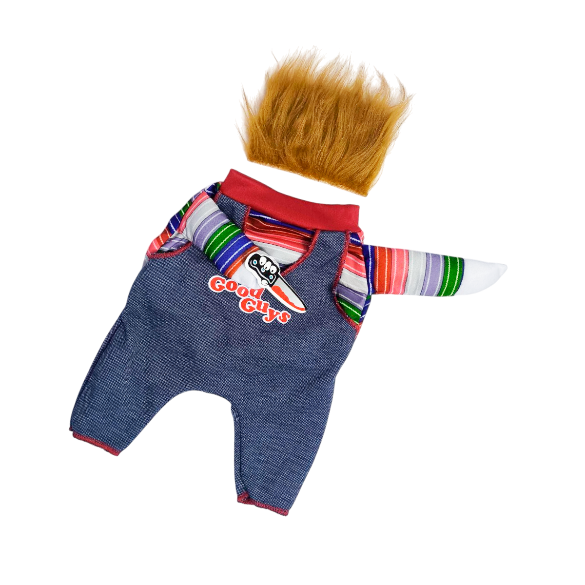 Disfraz De Chuky Para Perro Gato Mascotas de Chucky Halloween TV51