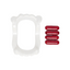 Colmillos Dracula Capsula Sangre Accesorio Disfraz Adultos OF225