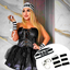 Kit Accesorios Preso Unisex Esposas Gorro y Guantes Halloween Carnaval OFKP01