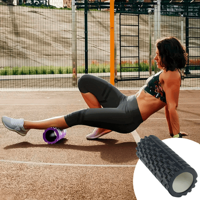 Rodillo Foam Roller Masaje Muscular y Recuperación Yoga Gym PM-1