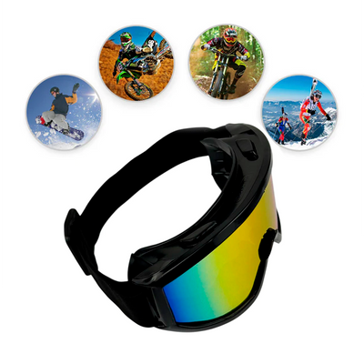 Gafas Motocross Anti Fluido Ajustables Antiparras 2058