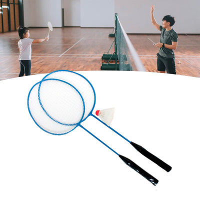 Set de 2 Raquetas Bádminton + Volante Kit Recreativo para Parque y Playa 417-247