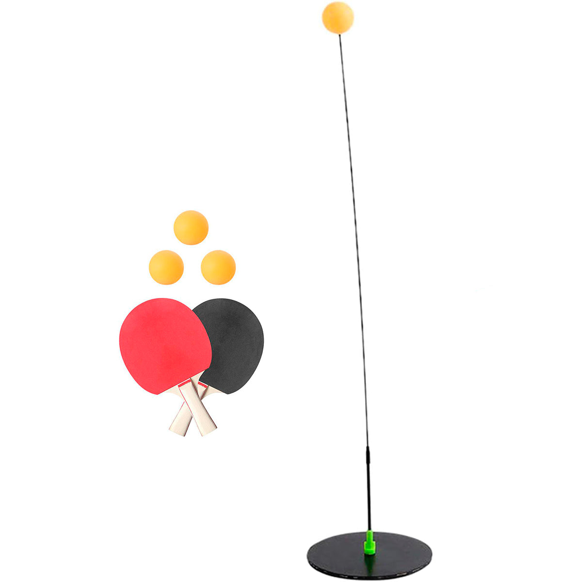 Entrenador de Ping Pong Paletas y Pelotas Juego Interactivo Deportivo 429-15