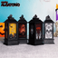 Set 4 Faroles Halloween Decorativos LED Decoración Casa FN01H