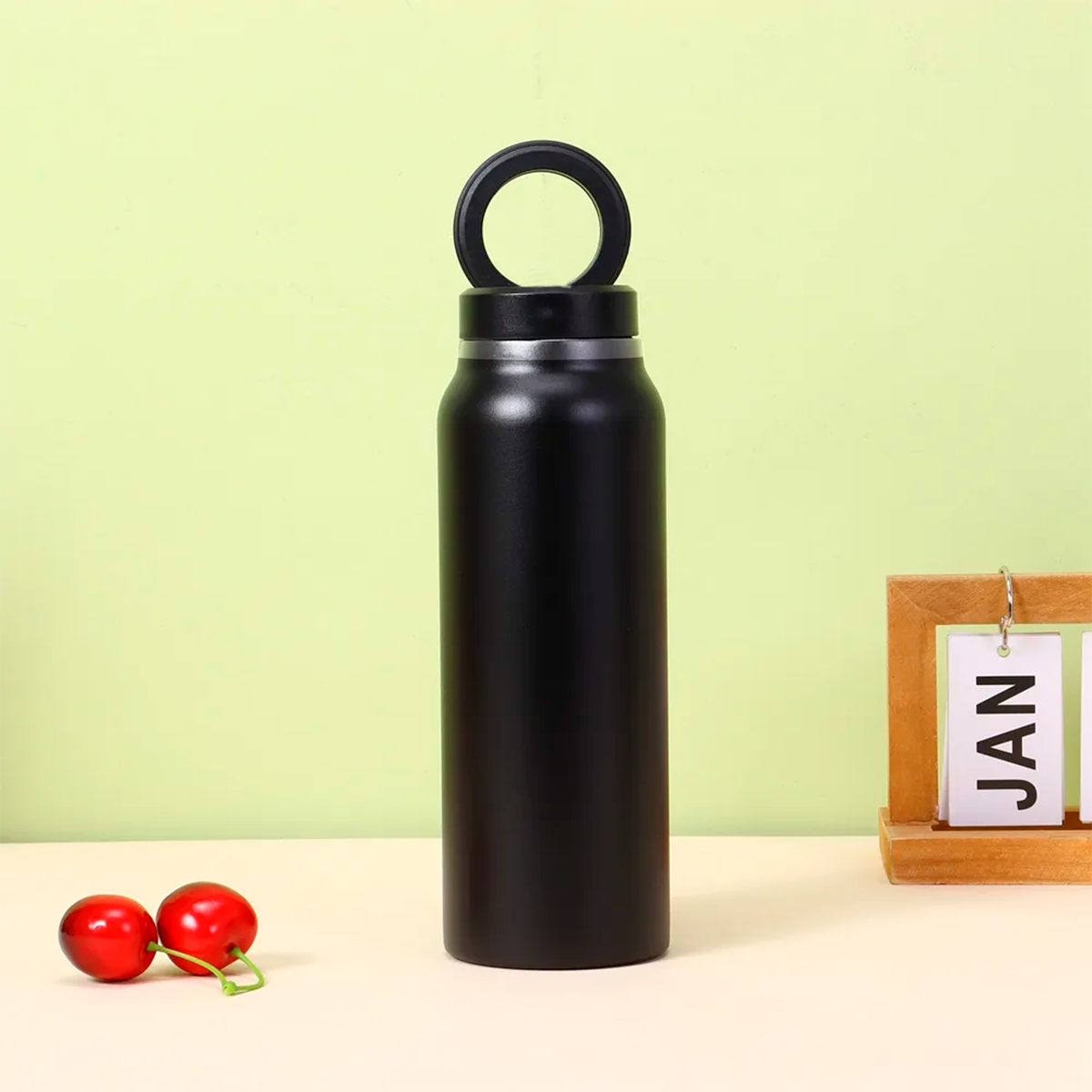 Termo con Soporte Magnético para Celular Botella Térmica 2 en 1  LA-69