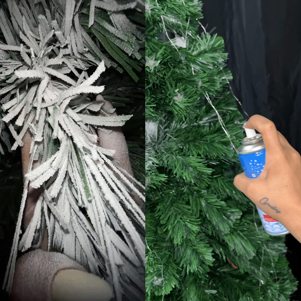 Nieve Artificial Spray X2 Decora Vidrio Navidad Vitrinas JL250SSX2