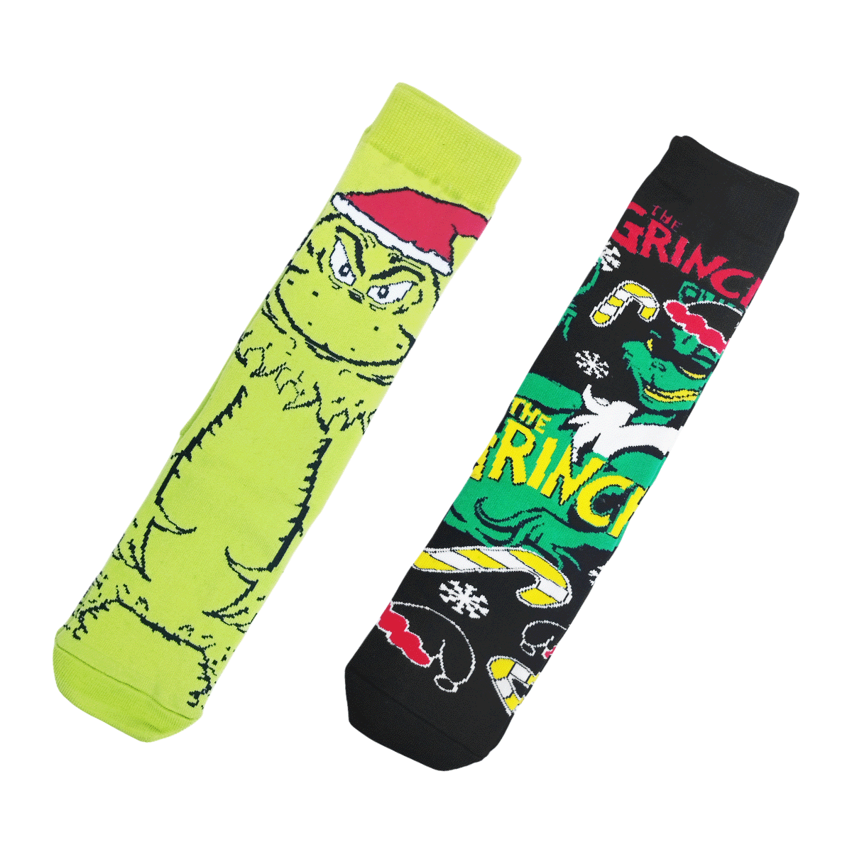 Medias Navideñas Largas Unisex Personajes Árboles Grinch MNN01