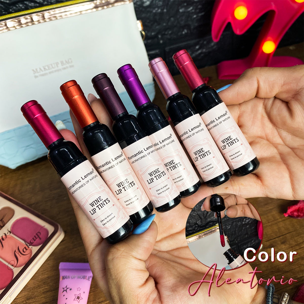 Kit De Maquillaje Amor y Amistad Make Up Set completo para regalo KITAMA01
