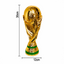 Alcancía Trofeo Copa del Mundo Dorada Grande Decoración Fútbol FTAL01